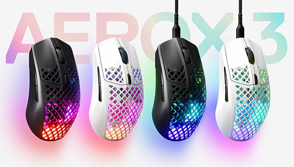 SteelSeries Aerox 3 Gaming Mouse Complete Range Mobile View