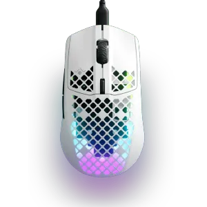 SteelSeries Aerox 3 Snow Gaming Mouse | 57g Lightweight - image 2