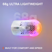 SteelSeries Aerox 3 Wireless Gen 2 Mouse - Ghost - image 9