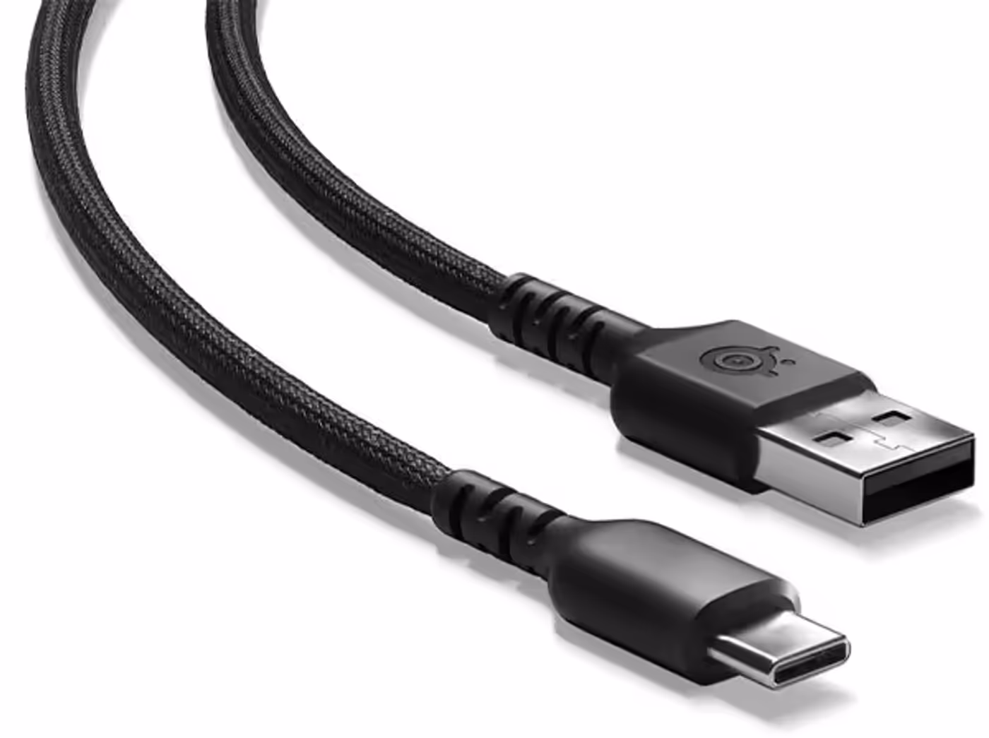 USB Type-C port on the front edge of the Aerox 3 Wireless