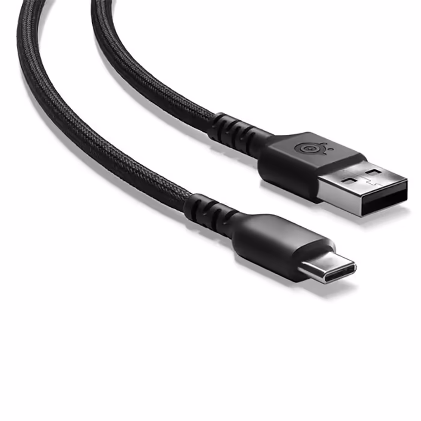Detachable super mesh USB-C cable for minimized drag