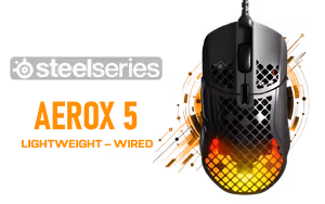 SteelSeries Aerox 5 Gaming Mouse SteelSeries Aerox 5 Gaming Mouse - Image 1