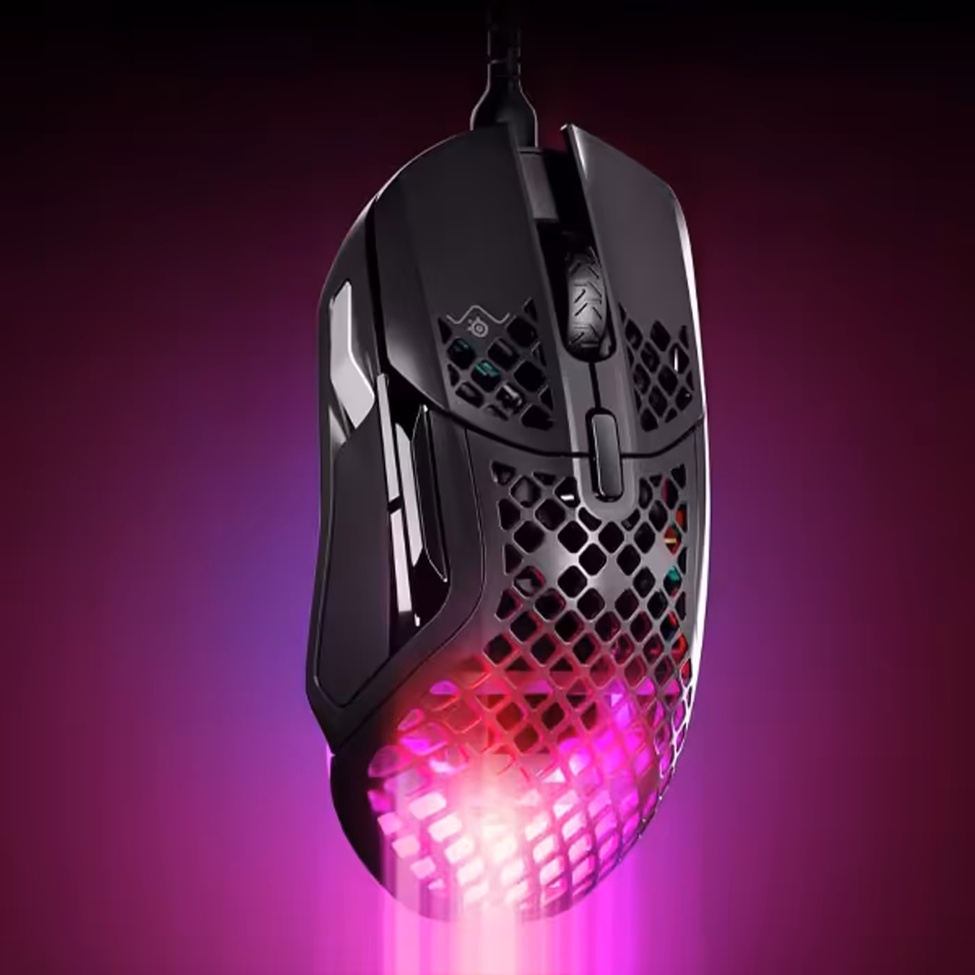 SteelSeries Aerox 5 Wireless Gaming Mouse front view