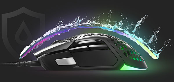 SteelSeries Aerox 5 Wireless Gaming Mouse — 18000 CPI, Ultra-Light