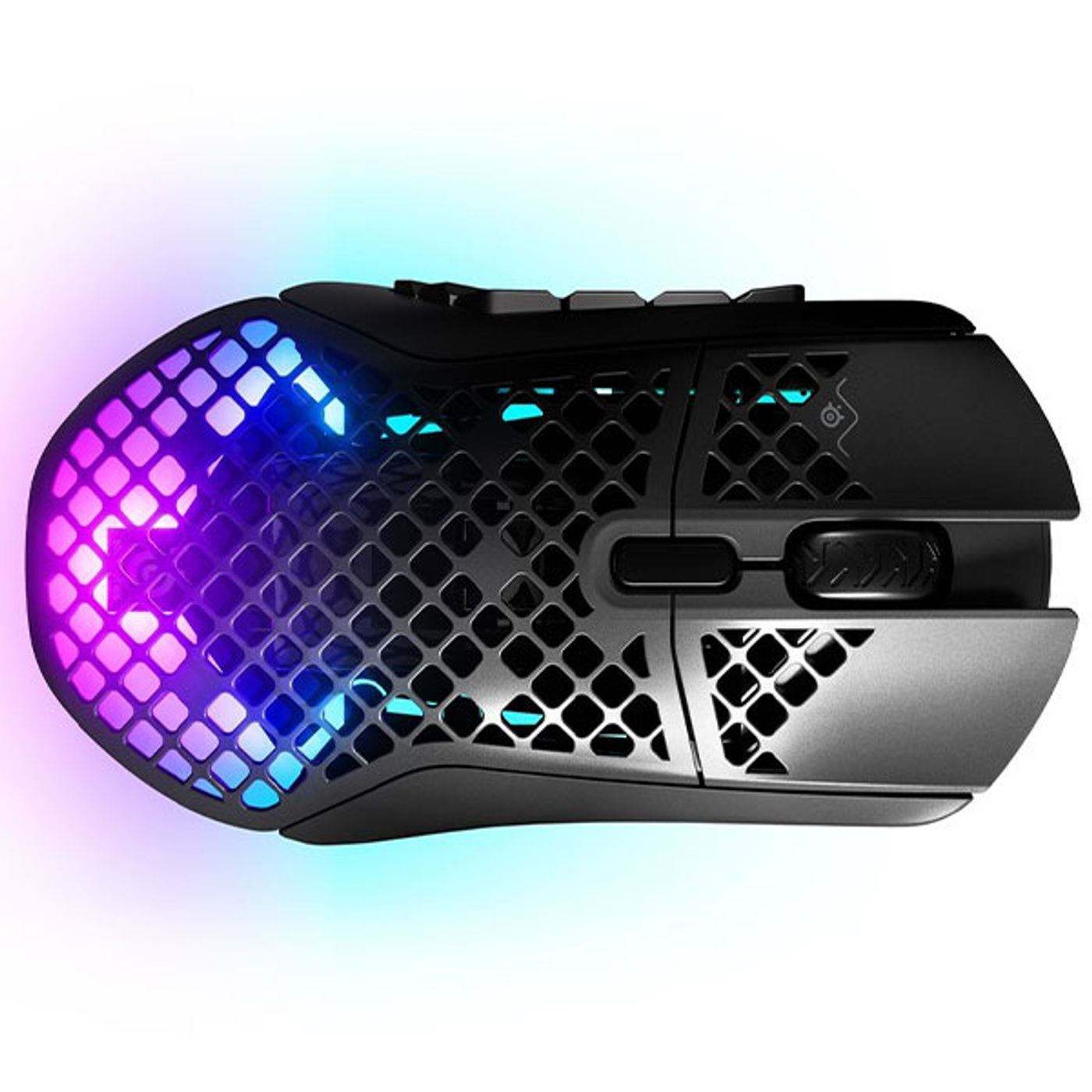 Aerox 9 Wireless Gaming Mouse with stunning RGB lighting