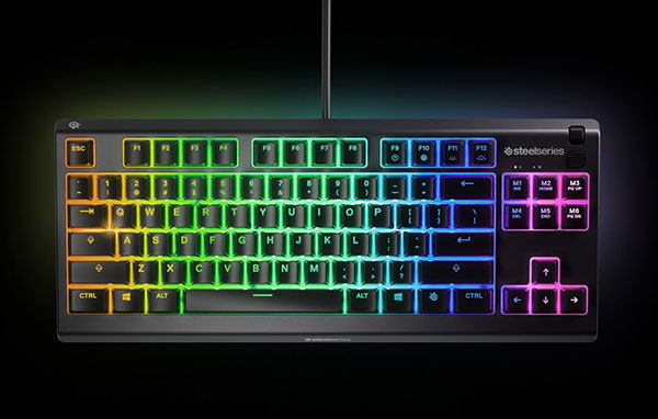 SteelSeries Apex 3 TKL RGB Keyboard — Tenkeyless, IP32 | Evetech