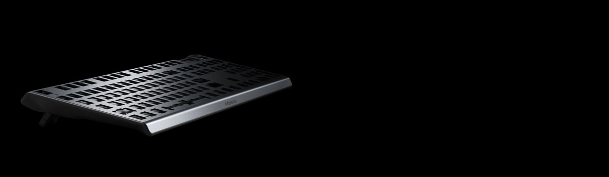 Steelseries APEX 5 Gaming Keyboard showcasing aluminum alloy structure