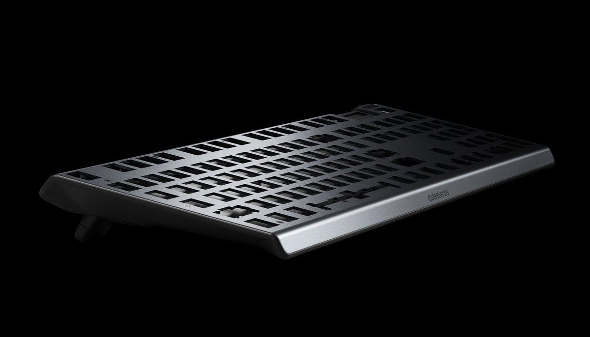Steelseries APEX 5 Gaming Keyboard with a durable aluminum frame
