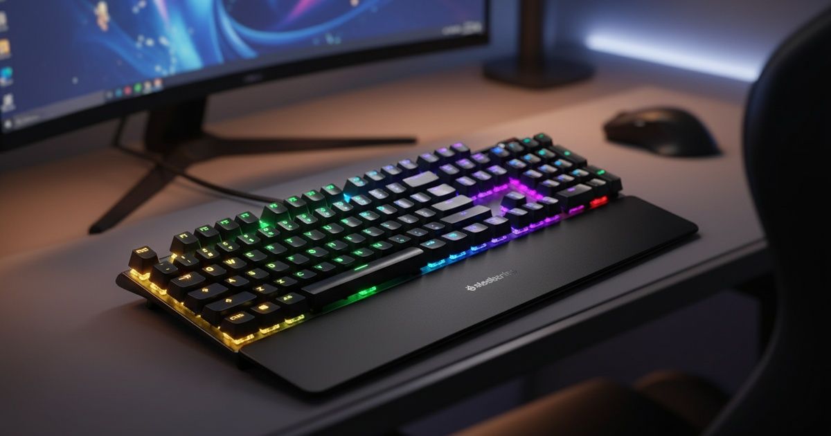 SteelSeries Apex 7 RGB Mechanical Keyboard (SS64636) | Evetech