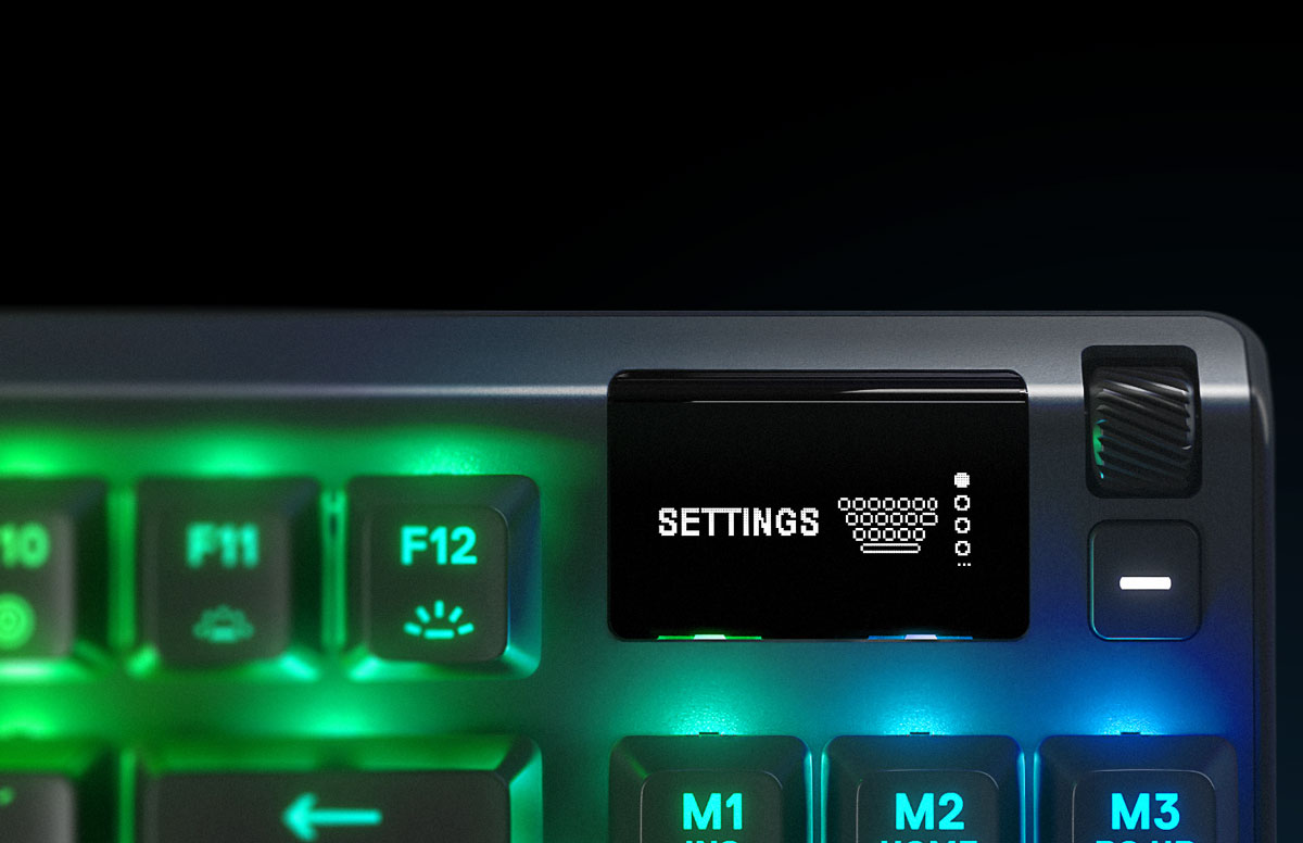 SteelSeries Apex 7 TKL OLED Smart Display