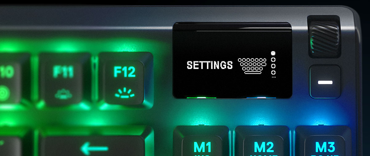 SteelSeries Apex 7 TKL OLED Smart Display