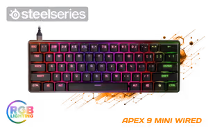 SteelSeries Apex 9 Mini RGB Gaming Keyboard - Image 1