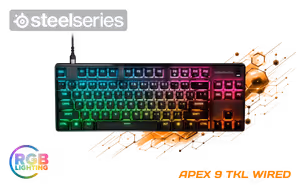 SteelSeries Apex 9 TKL RGB Gaming Keyboard - Image 1