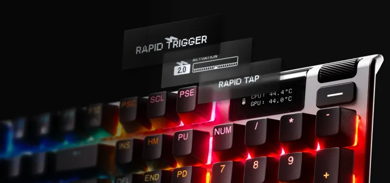 SteelSeries Apex Pro Gen 3 HyperMagnetic Gaming Keyboard | Evetech