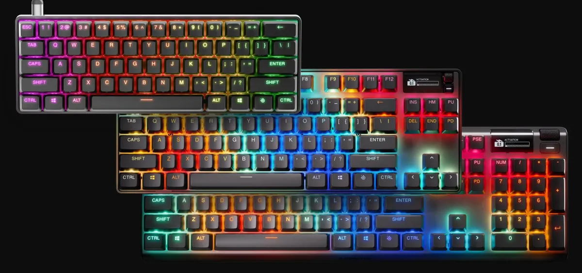 SteelSeries Apex Pro Gen 3 RGB Mechanical Gaming Keyboard Overview