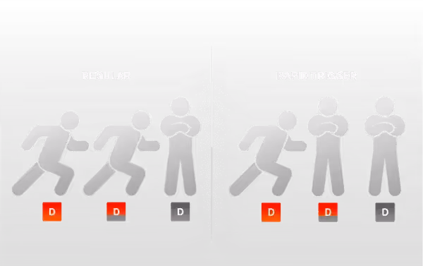 Rapid Trigger feature of SteelSeries Apex Pro Gen 3 Keyboard displayed in detail view