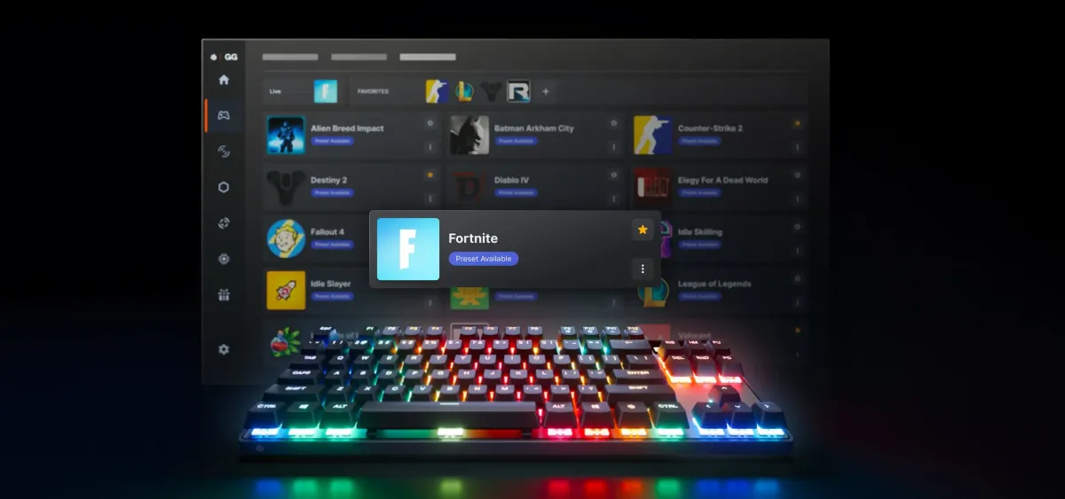 SteelSeries Apex Pro TKL Gen 3 RGB Mechanical Gaming Keyboard showcase