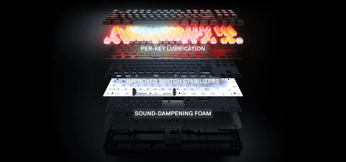 SteelSeries Apex Pro TKL Gen 3 RGB Mechanical Gaming Keyboard Showcase