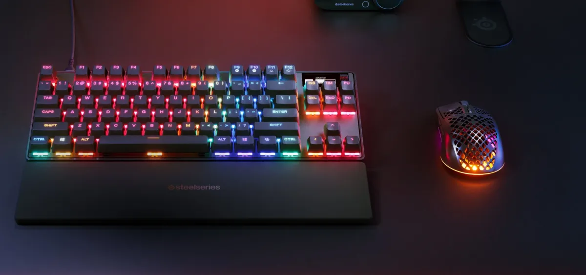 Dynamic RGB Illumination on the SteelSeries Apex Pro TKL Keyboard