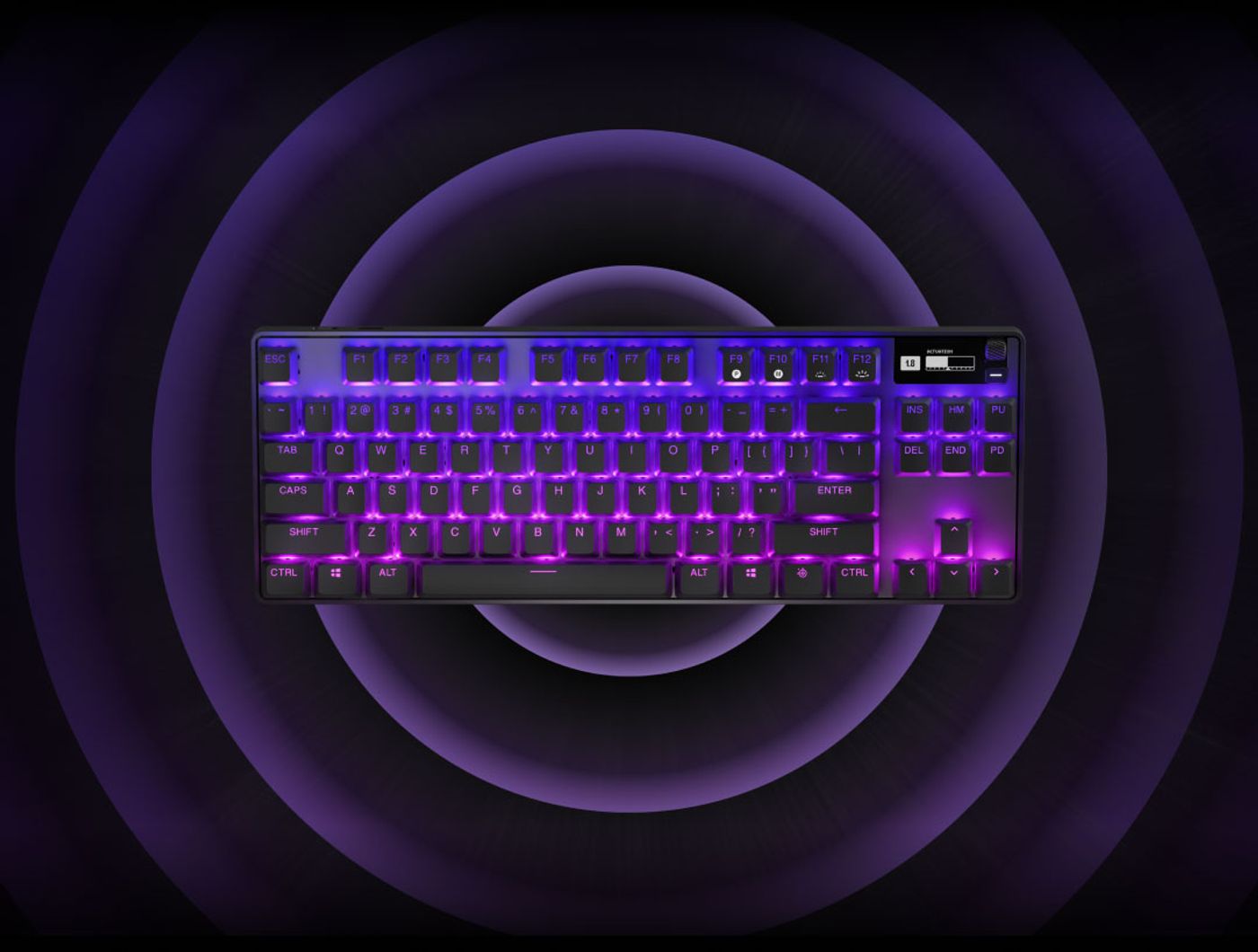 Quantum 2.0 dual wireless connectivity on the SteelSeries Apex Pro TKL