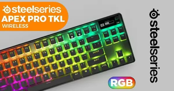 SteelSeries Apex Pro TKL Wireless 2023 — Fast Adjustable