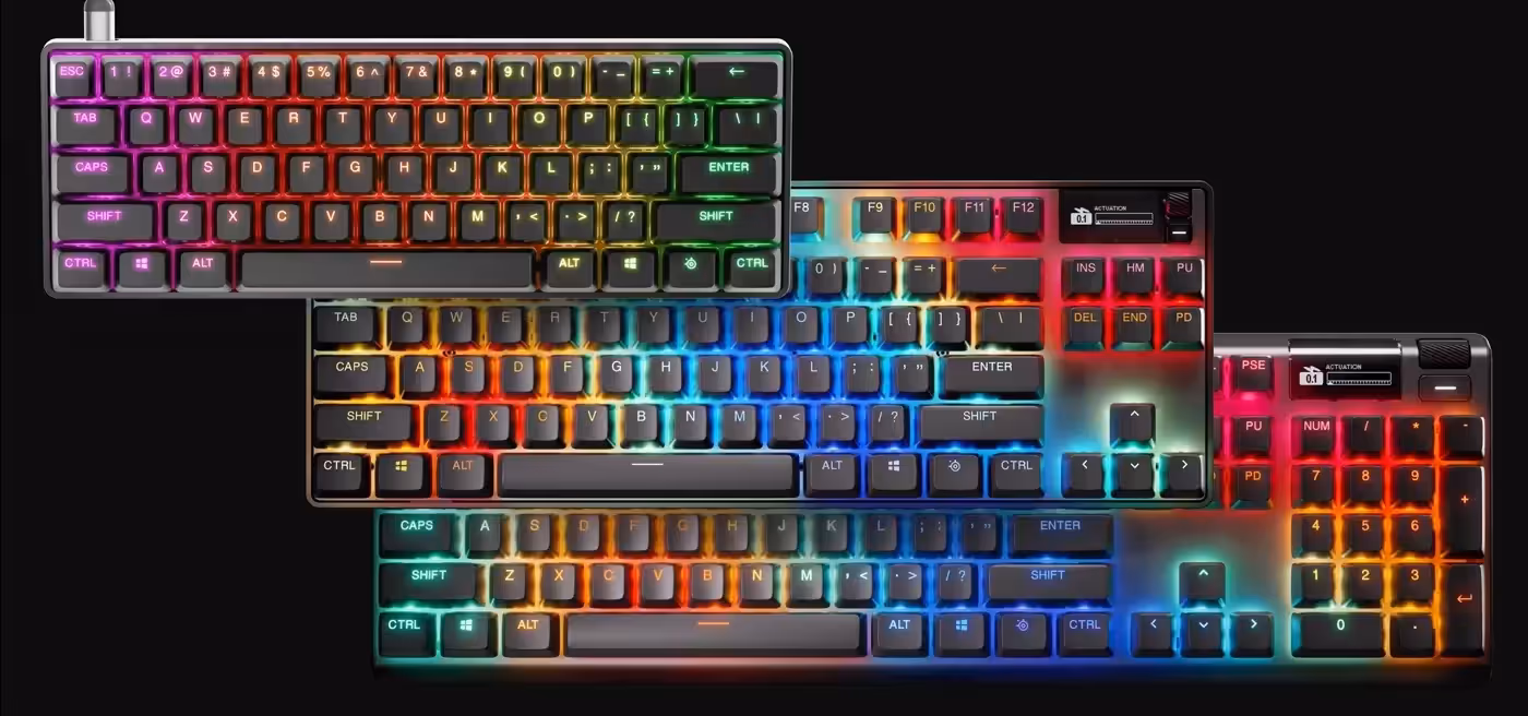 SteelSeries Apex Pro Mini Wireless RGB Gaming Keyboard
