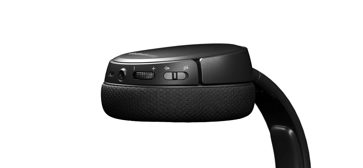 On-Headset Controls of Steelseries Arctis 1