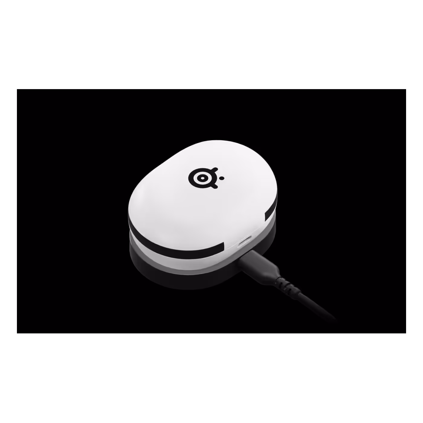Arctis GameBuds White charging case