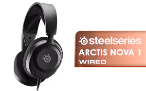 Steelseries Arctis Nova 1 Gaming Headset Black - Image 1