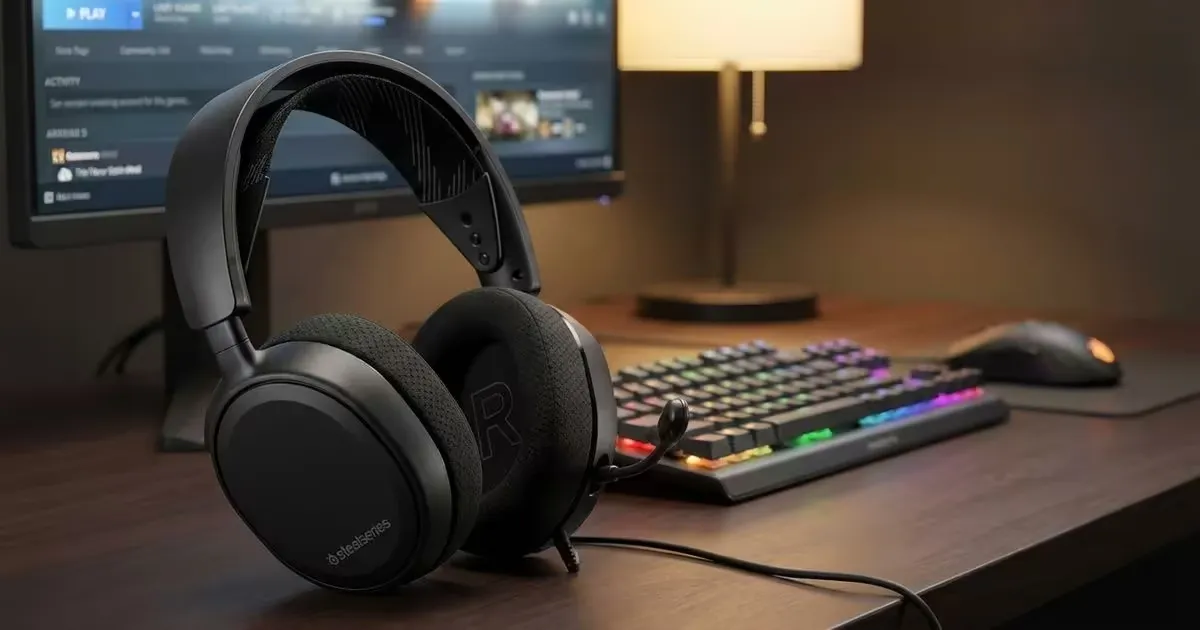 SteelSeries Arctis Nova 1 Gaming Headset — Hi‑Fi 360° Audio | Evetech