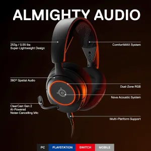 SteelSeries Arctis Nova 3 — USB‑C Gaming Headset with AI Mic - image 11