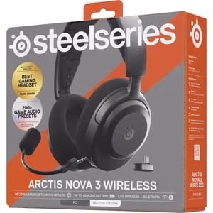 SteelSeries Arctis Nova 3 Wireless PC Headset - Black - image 14