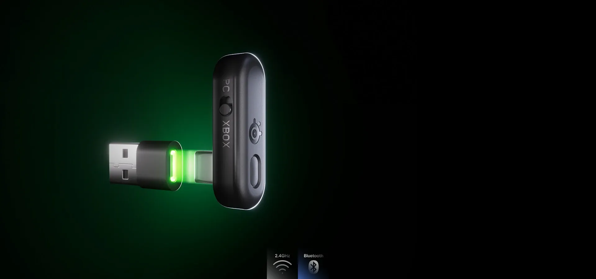SteelSeries Arctis Nova 3X USB-C adapter desktop