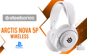 SteelSeries Arctis Nova 5P Wireless Gaming Headset — White - image 1