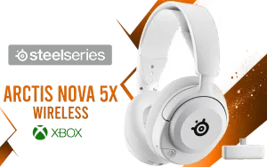 SteelSeries Arctis Nova 5x Wireless Gaming Headset White - Image 1