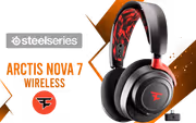 SteelSeries Arctis Nova 7 Faze Clan Wireless Gaming Headset - image 1