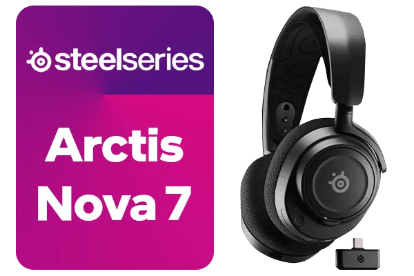 Steelseries Arctis Nova 7 Wireless Gaming Headset - Black