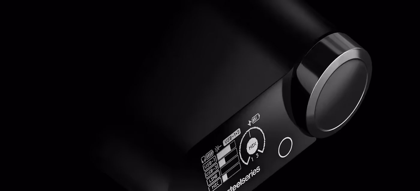 AI noise cancelling microphone on the Arctis Nova Elite Wireless headset