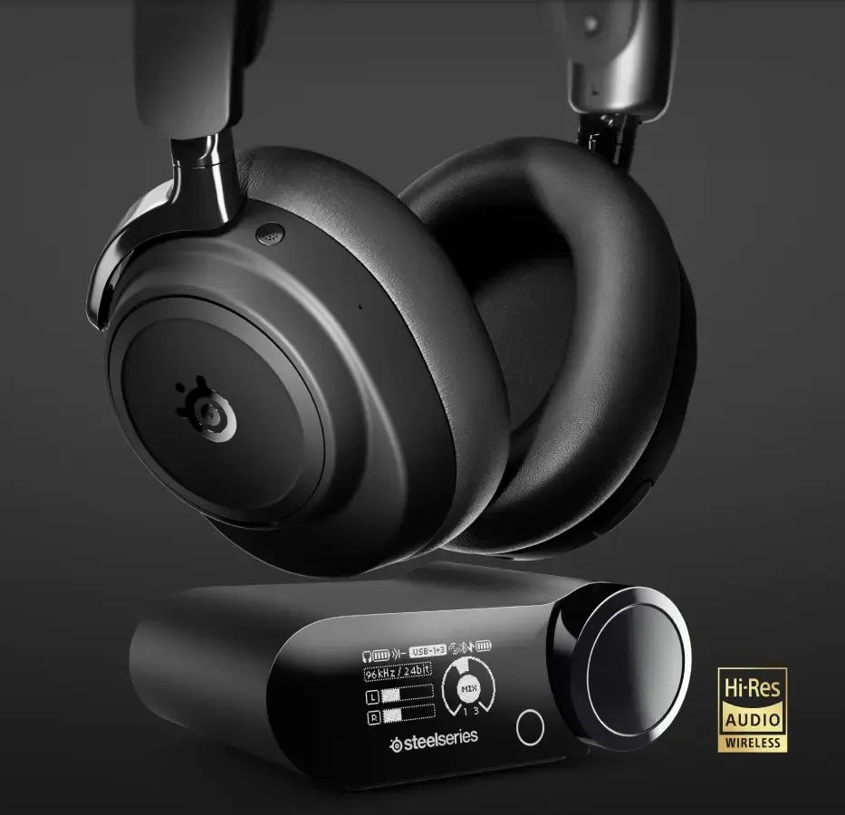 SteelSeries Arctis Nova Elite Wireless — Hi‑Res Gaming Headset