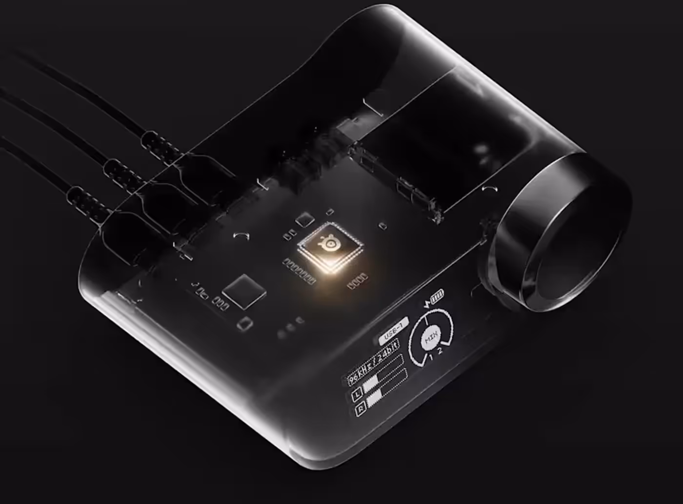 SteelSeries Arctis Nova Elite Wireless LC3+ Codec low latency wireless system