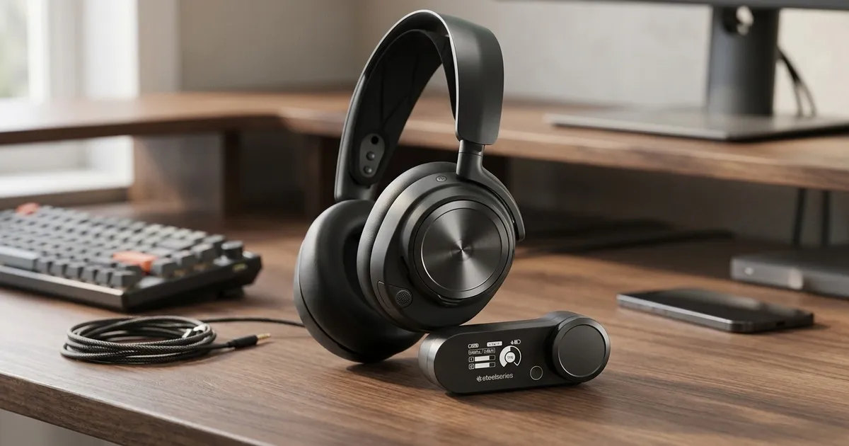 SteelSeries Arctis Nova Pro Wireless Gaming Headset with ANC | Evetech