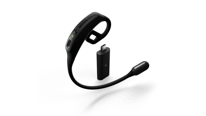 SteelSeries Arena Wireless Microphone with AI noise-cancelling technology
