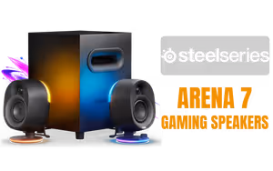 SteelSeries Arena 7 Gaming Speakers - Image 1
