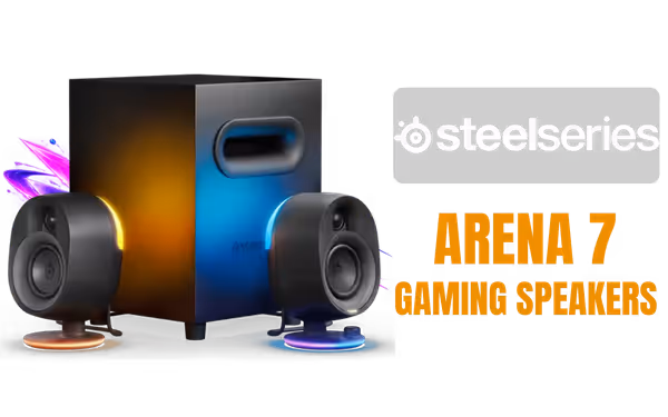 SteelSeries Arena 7 2.1 Gaming Speakers with RGB - image 1 SteelSeries Arena 7 2.1 Gaming Speakers with RGB - image 1