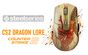 SteelSeries CS2 Dragon Lore Wireless Mouse - Image 1