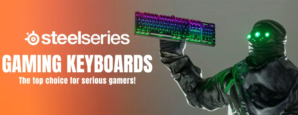 Premium SteelSeries Gaming Keyboards for Gamers