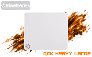 SteelSeries QcK Heavy Large Mousepad - White - image 1