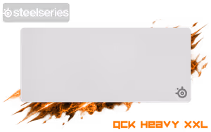SteelSeries QcK Heavy XXL Mousepad - White - image 1
