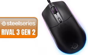 Steelseries Rival 3 Gen 2 Gaming Mouse Black Steelseries Rival 3 Gen 2 Gaming Mouse Black - Image 1