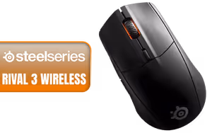 SteelSeries Rival 3 Wireless Gaming Mouse SteelSeries Rival 3 Wireless Gaming Mouse - Image 1
